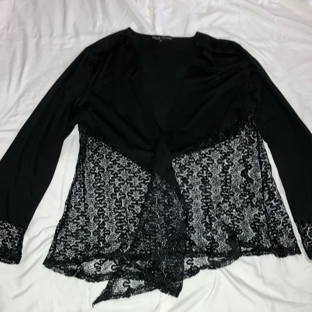 Simply Irresistible Black Lace Top